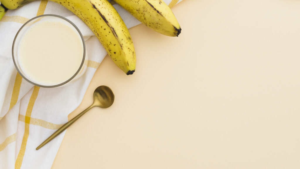 Mascarilla platano y yogur